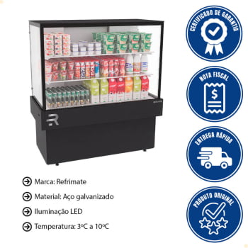 Confeitaria Vanguard Plus Refrigerada Refrimate Ar Forçado 110 cm 220V CVPRAF 1100