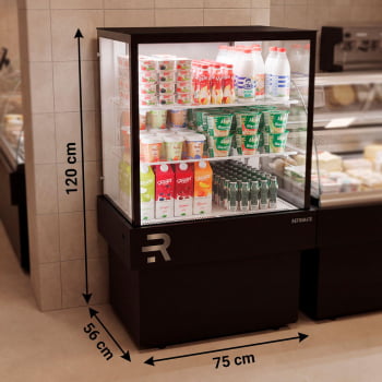 Confeitaria Vanguard Plus Refrigerada Refrimate Ar Forçado 75 cm 220V CVPRAF 750