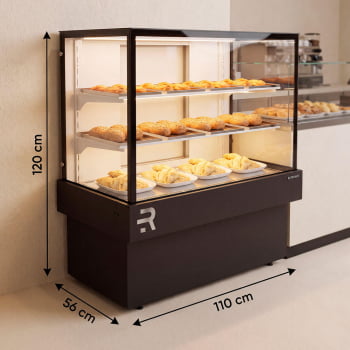 Confeitaria Vanguard Plus Quente Refrimate 110 cm 220V CVPQ 1100