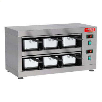 Conservador de Proteínas 6 Cubas Red Chameleon 220V Até 65°C COPROH6 Conservador de Proteínas 6 Cubas Red Chameleon 220V Até 65°C COPROH6