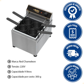 Cozedor de Massas Red Chameleon 9 Litros 220V CMA5000-2