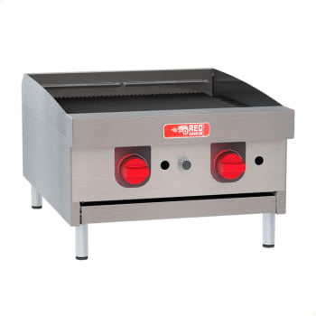 Chapa Char Broiler Red Chameleon 2 Queimadores A Gás GLP CHBR02 Com Chapa Bifeteira Chapa Char Broiler Red Chameleon 2 Queimadores A Gás GLP CHBR02 Com Chapa Bifeteira
