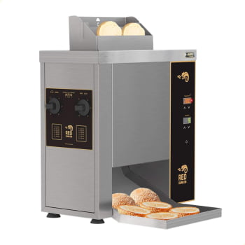 Tostadeira de Pães Red Chameleon Para Hamburguerias 220V TOVER
