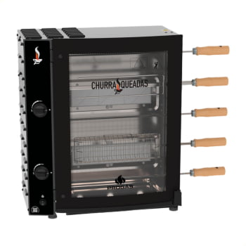 Forno Assador Rotativo Churrasqueadas Progás 5 Espetos PRAC-05I A Gás Bivolt Forno Assador Rotativo Churrasqueadas Progás 5 Espetos PRAC-05I A Gás Bivolt