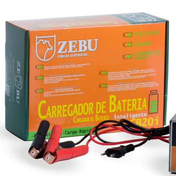 Carregador de Bateria Zebu 20A 400W CB20I 12V/24V Bivolt 35670