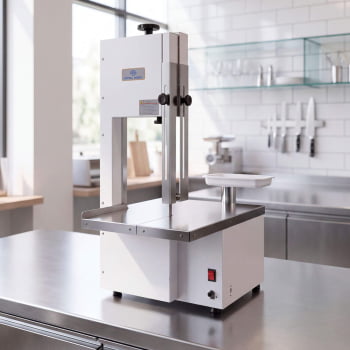 Serra Fita Com Moedor Delta Grill 1,8 mts Semi Inox Bivolt