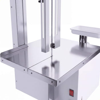 Serra Fita Com Moedor Delta Grill 1,8 mts Semi Inox Bivolt