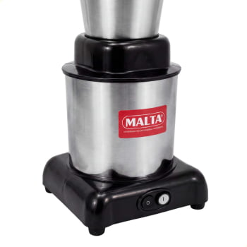 Liquidificador de Alta Rotação Malta Em Aço Inox 4 Litros 220V 1200W