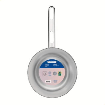 Frigideira Tramontina Allegra em Aço Inox com Fundo Triplo 24 cm 2,1 L 62666241