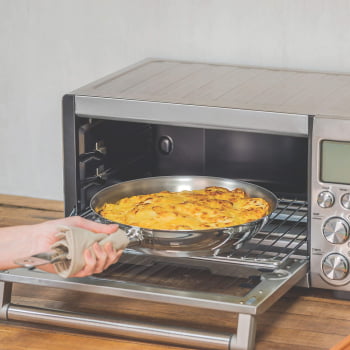 Frigideira Tramontina Allegra em Aço Inox com Fundo Triplo 24 cm 2,1 L 62666241