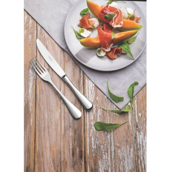 Faqueiro Tramontina Classic em Aço Inox com Facas de Mesa Forjadas sem Estojo 130 Peças 66928423