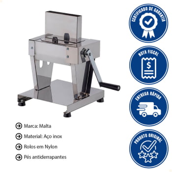 Amaciador de Carne Manual Malta com Corpo em Aço Inox 3105736