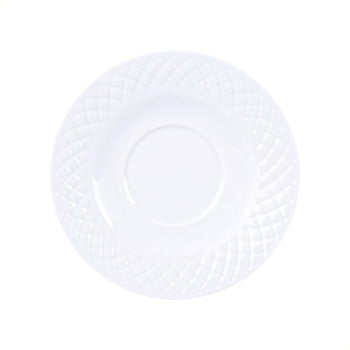Conjunto Xícara e Pires de Chá Tramontina Ingrid em Porcelana Decorada 185 ml 2 Peças 96011837