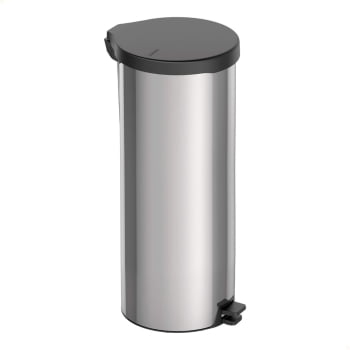 Lixeira Inox com Pedal New Tramontina com Acabamento Polido 30 L 94538730