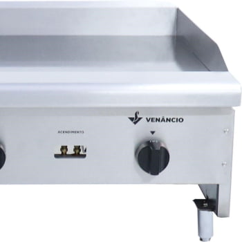 Chapa Americana Venâncio CG90 A Gás 90cm 18mm Sem Cavaletes 14088
