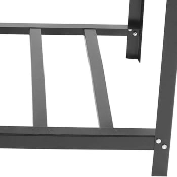 Fogão Industrial Venâncio à Gás Bravo 4 Bocas Preto Esmaltado BR4BPR