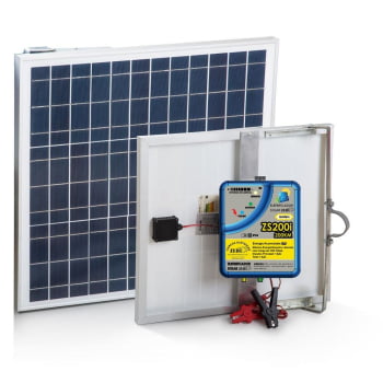 Kit Cerca Elétrica Solar Zebu ZS200I 33545