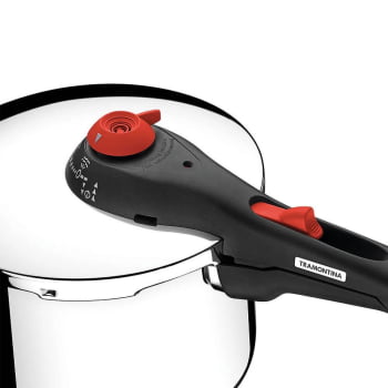 Panela de Pressão Solar Aço Inox Tramontina 4,5 litros 62513223