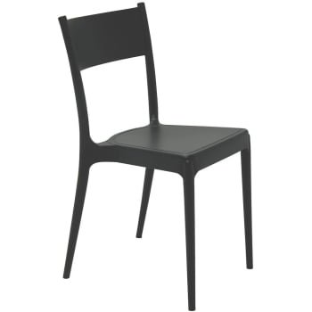 Cadeira Tramontina Diana Preto ECO em Polipropileno Reciclado 92030409