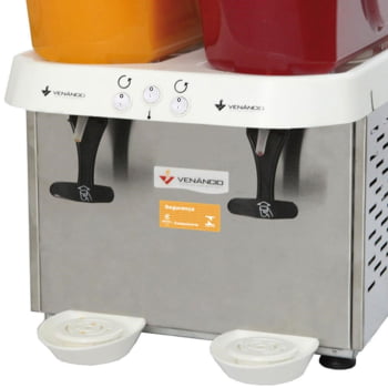Refresqueira Inox 2 Reservatórios De 16 Litros 127V Rv216 - Venâncio