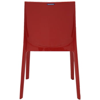 Cadeira Plástica Tramontina Monobloco Alice Vermelha 92037040