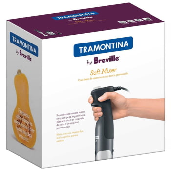 Soft Mixer Tramontina by Breville em Aço Inox com Copo 15 Velocidades 220 V 69025012