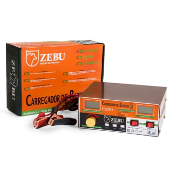 Carregador de Bateria Zebu 20A 400W CB20I 12V/24V Bivolt 35670