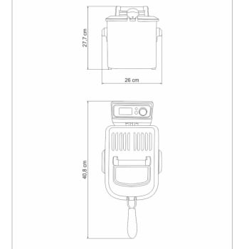 Fritadeira Elétrica Tramontina by Breville Smart em Aço Inox 7 Funções 4 L 220V 69160012