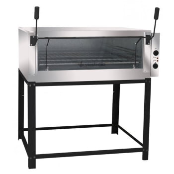 Forno Industrial Elétrico Venâncio Roma Aço Inox 110 cm com Pedra Refratária 220V FERI110