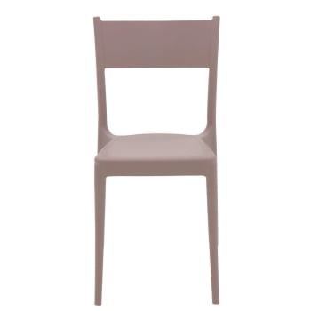 Conjunto 4 Cadeiras Diana Tramontina Camurça em Polipropileno e Fibra de Vidro ECO 92030421