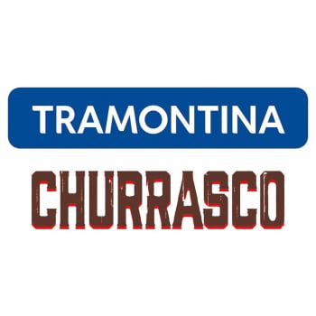 Jogo Churrasco Tramontina Classic Faca Jumbo e Garfo Aço Inox Alto Relevo 12 Peças 66928637