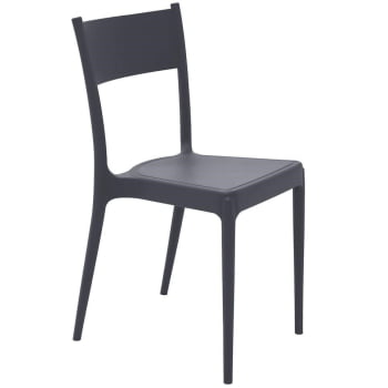 Conjunto 4 Cadeiras Diana Tramontina Cinza ECO em Polipropileno 92030017