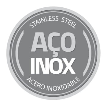 Frigideira Tramontina Ventura em Aço Inox com Revestimento Interno Antiaderente 24 cm 2,1 L 62376247