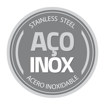 Faqueiro Tramontina Italy em Aço Inox com Facas de Mesa Forjadas 6mm Alto Brilho 24 Peças 66932005