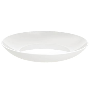12 Pratos Fundo Tramontina Sophia em Porcelana Branca 22 cm 96010110