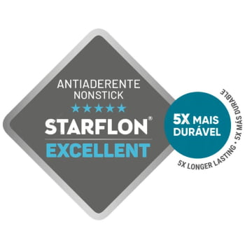 Frigideira Tramontina Sicília Alumínio Revest. Completo Antiaderente Starflon 24 cm 1.2 L 20400624