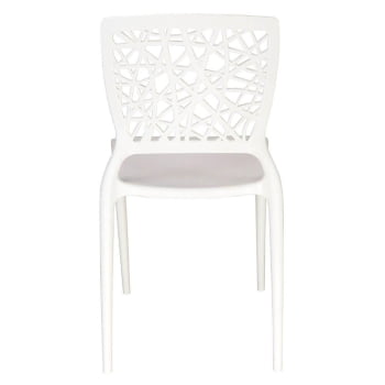 Cadeira Tramontina Joana em Polipropileno e Fibra de Vidro Branco 92058010