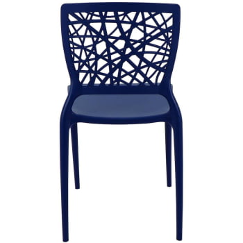 Cadeira Tramontina Joana em Polipropileno e Fibra de Vidro Azul Yale 92058170