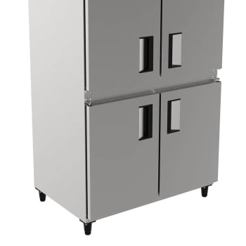 Refrigerador Vertical Venâncio Ar Forçado Quatro Portas com Controlador Digital 220 V VRV4P 22298