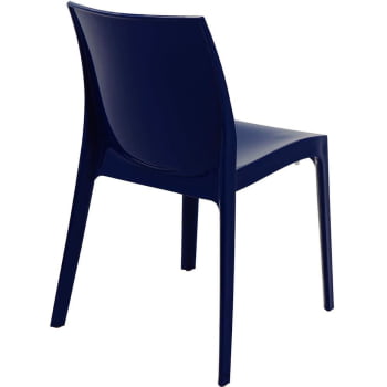 Cadeira Tramontina Alice Brilho Summa em Polipropileno Azul Yale 92037170