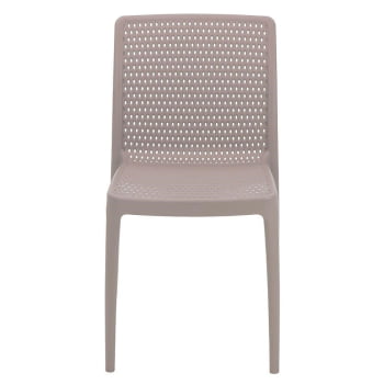 Kit 4 Cadeiras Tramontina Isabelle em Polipropileno e Fibra de Vidro Camurça 92150210