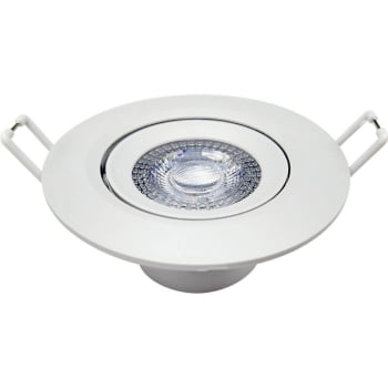 Kit 8 Spot Authentic LED Redondo de Embutir Avant Branco 3w 6500k - Cód 863441378