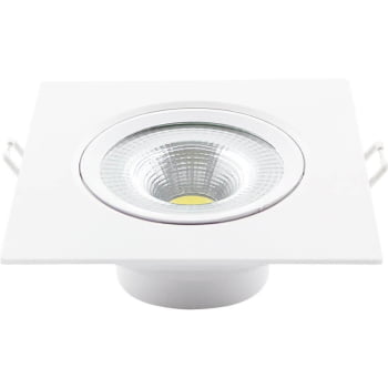 Kit 8 Spot Authentic LED Quadrado de Embutir Avant Neutro 7w 4000k - Cód 865070877