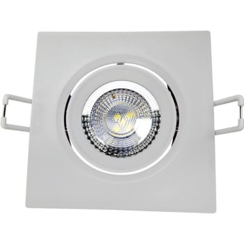 Spot Authentic LED Quadrado de Embutir Avant Amarelo 3w 3000k - Cód 865440577