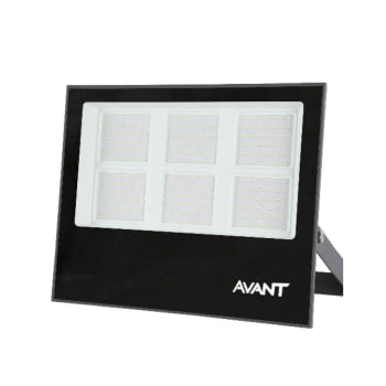 Kit 2 Refletores LED Branco Frio Avant em Alumínio SLIM-300 Bivolt de Sobrepor 6500K - CÓD 259801377