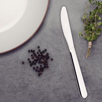 Faca para Sobremesa Tramontina Malibu em Aço Inox 3" 12 Peças 23734003