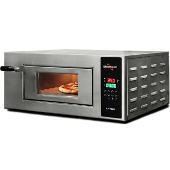 Forno de Lastro para Pizza Digital Skymsen 25 Litros Aço Inox 60Hz 220V - FLP-400D 661791