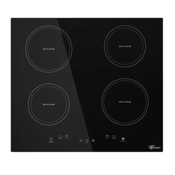 Cooktop Fischer Por Indução 4 Bocas Mesa Vitrocerâmica Com Touch Screen 220v 25943(56251)