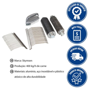 Kit Para Estrogonofe Skymsen KES-AB/ABS10 10mm Alumínio E Aço Inoxidável 533254