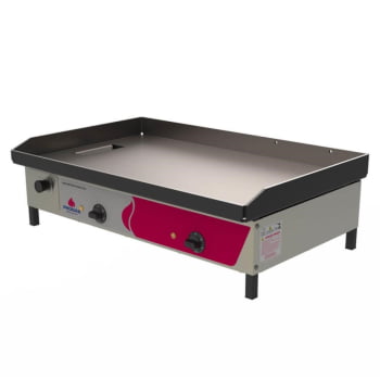 Chapa Bifeteira Elétrica Progás PR-800E Style 80cm Aço Inox Escovado 4000W 220V P38964